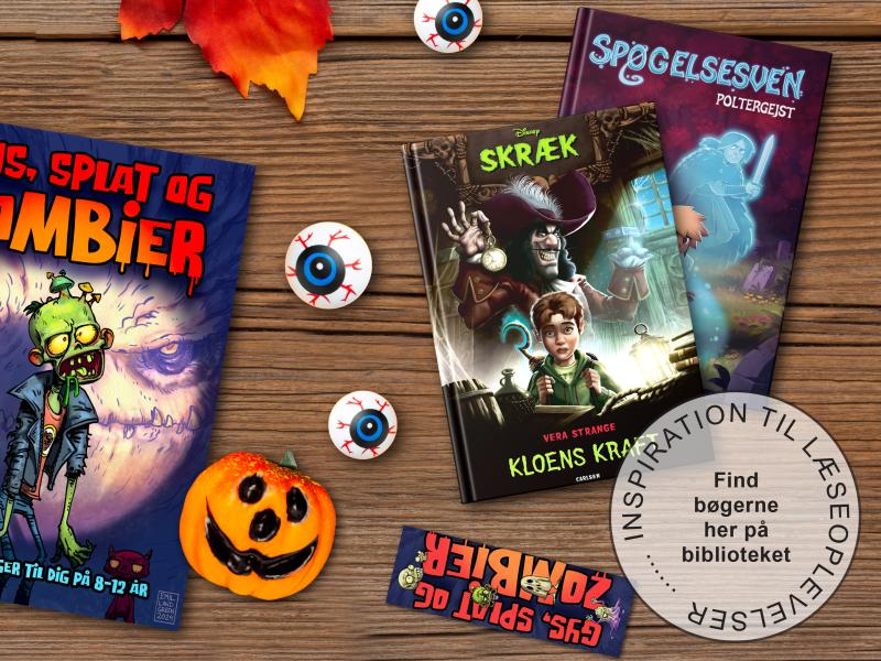 Inspirationsfolder - Gys, splat og zombier