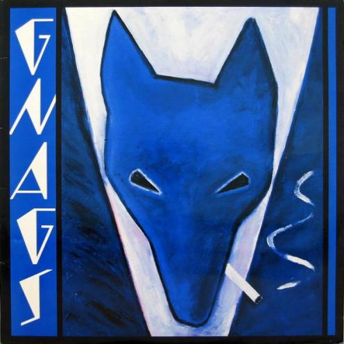 Gnags albumcoveret til Den blå hund